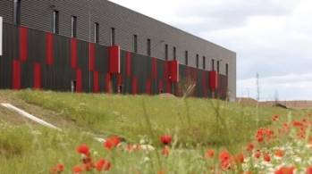 Le site logistique d'Argan exploité par Celio à Amblainville. 